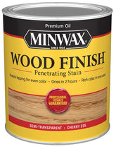 Minwax Wood Finish 70009444 Wood Stain, Cherry, Liquid, 1 qt, Can
